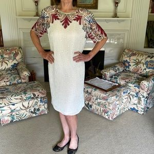 Vintage Beaded Gown